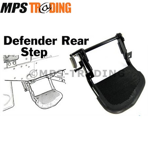 Folding rear access step for - access,