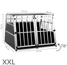 Dog Car Home Crate XXL CADOCA