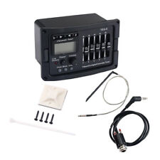 5-Band EQ Equalizer Acoustic Guitar Piezo Pickup Pre-Amp System LCD Display
