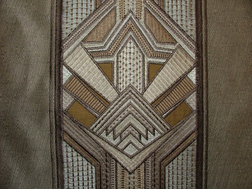 Art deco embroidered gatsby - deco,