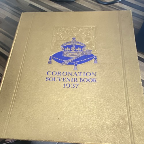 1937 coronation souvenir book - 1937,