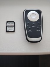 Genuine RENAULT  TomTom Sat Nav Remote Control & SD card 25920 4051R