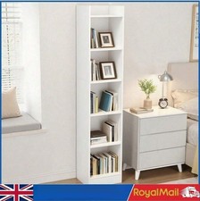 6 Tier Bookcase Tall Narrow