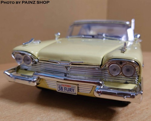 Plymouth fury closed - 1/18,