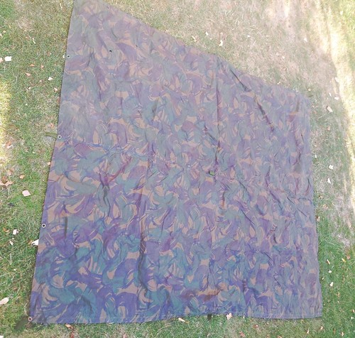 British army sheet shelter - british,