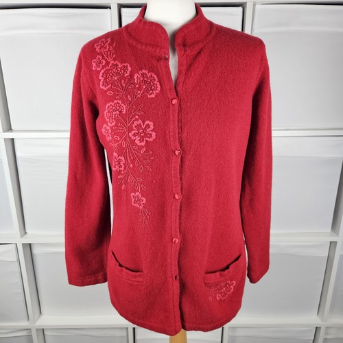 Tulchan red cardigan - tulchan,