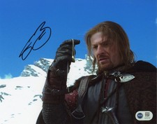 Sean Bean Signed 10x8 LOTR