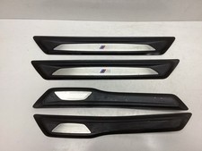 BMW 3 SERIES F31 F30 M SPORT TRIM KICK PLATE COVER SILL SET FRONT REAR 7263313