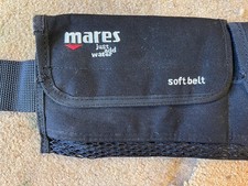 Mares Soft Belt Pouch Weight Belt Size S Shotbelt Lead Shot Belt Scuba Diving