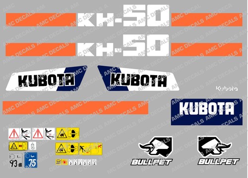 Kubota kh50 mini digger - kubota,