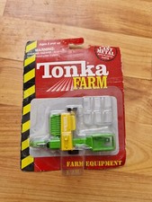 TONKA MINI FARM EQUIPMENT - RECTANGULAR HAY BALER DIECAST FARM VEHICLE BOXED