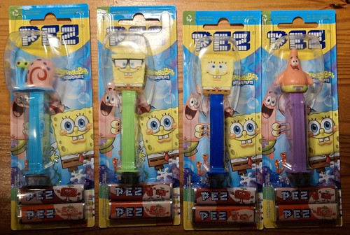 Pez spongebob squarepants - spongebob,