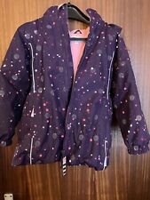 racoon purple star waterproof coat 6 years