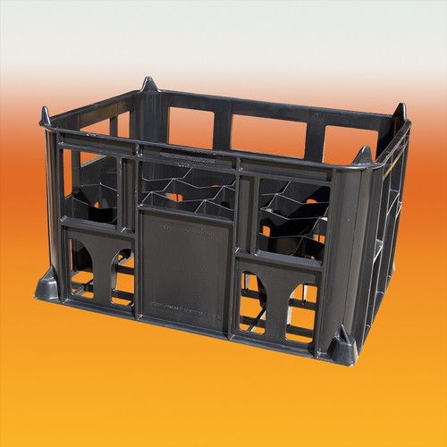 Plastic beer bottle crate - beer,