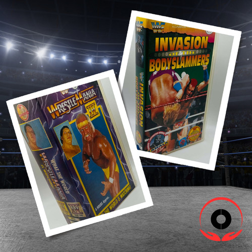 Wrestling vhs video - vhs,
