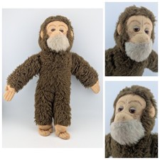 Vintage 1960s "Hermann / Steiff Jacko Style" Monkey Soft Toy Plush 13"