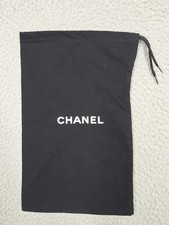 Chanel Dust Bag 12"x7" Black