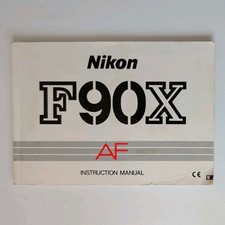 Nikon F90X Instruction Manual