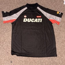Supreme x Ducati Black Logo