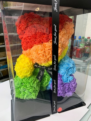 Artificial rose flower teddy - rose,