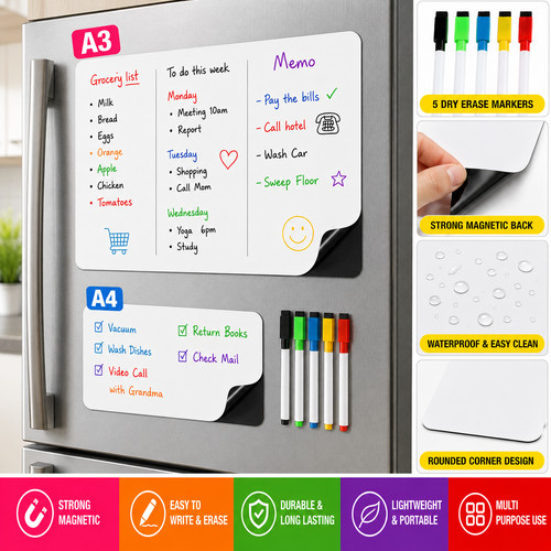 Magnetic dry erase - a3,