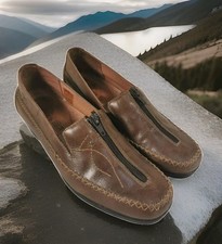 Fly Flot Ladies Brown Leather