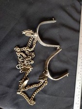 Pair of Vintage South American Argentinian Gaucho Cowboy  Rowel Spurs