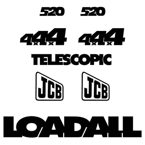 Jcb 525 loadall - jcb, set