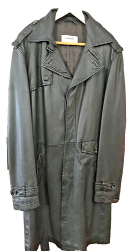 Mens lambskin leather coat - lambskin,