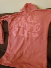 Girls' Pink Hooded Jersey