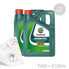 Car Engine Oil Service Kit / Pack 8 LITRES Castrol Magnatec 5W-40 C3 8L