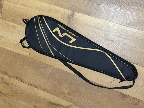 Badminton racket cover black - badminton,
