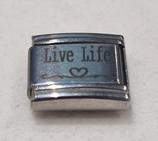 Live Life Charm Link 9mm