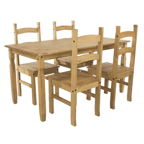 Corona pine dining set small - corona,