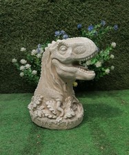 T-Rex Dinosaur Dino Tyrannosaurus Statue Ornament Indoor Outdoor Garden Decor