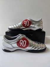 BNIB Men's Nike T90 Total 90 SP III Metallic Silver & Black Trainers UK 11.5