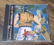 Neo Geo CD Art Of Fighting 2 English Version Original Case And Manual