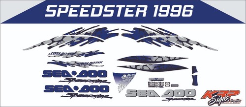 Seadoo speedster 1996 graphics - 1996,