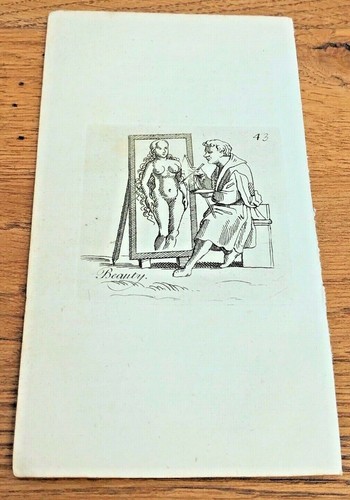 Original 1750 small - small, woodcut