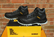 Mens DeWalt LASER  Black Safety Boots Work Boots Steel Toecap UK 8 New In A Box