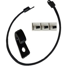 Kayak accessory elastic rope fixed buckle plastic hook stainless steel screw