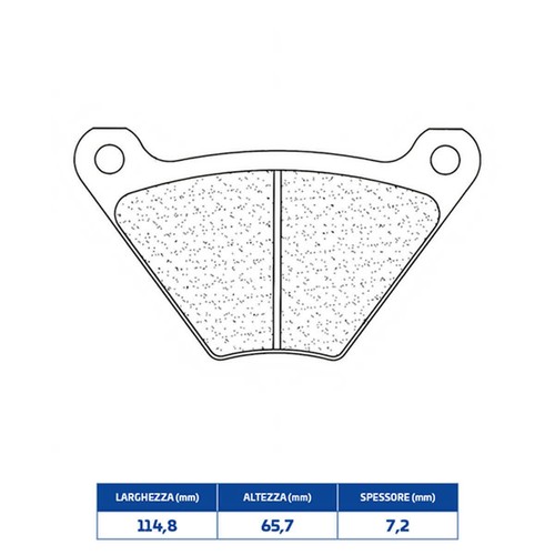 Front brake pads - brake, brakes