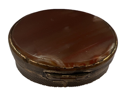 Antique banded agate - banded, box