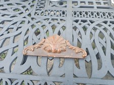 Antique German Vienna style wall CLOCK ROCOCO TOP or mantle clock clockmakers