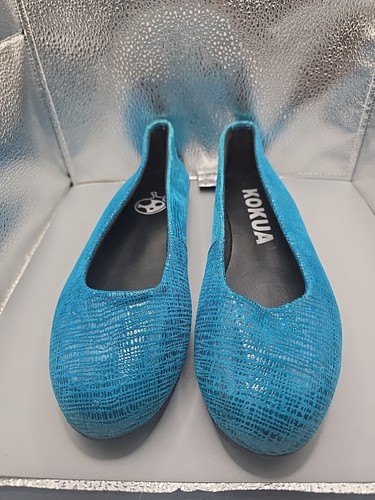 Kokua women ocean blue flat - ocean,