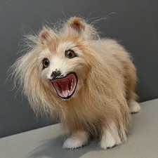 Vintage Kitsch Dog Miniature