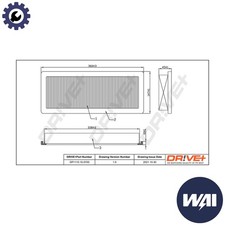 AIR FILTER DP1110.10.0700 FOR