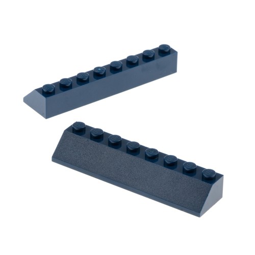 Lego roof brick - roof, 2x8x1