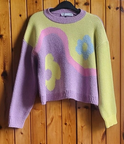 Zara floral print - zara, relaxed