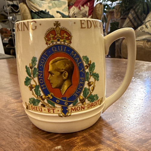 Burslem pottery 1937 king - 1937,